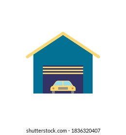 Garage icon. Simple element from buildings collection. Creative Garage icon for web design, templates, infographics and more