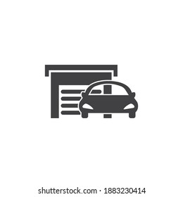Garage icon vector design illustration 