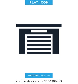 Garage Icon Vector Design Template