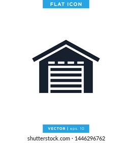 Garage Icon Vector Design Template