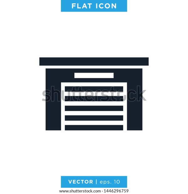 Garage Icon Vector Design\
Template