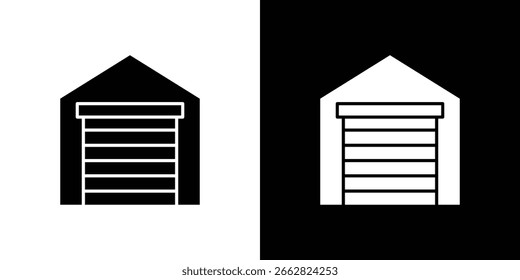 Garage icon Vector scalable graphics