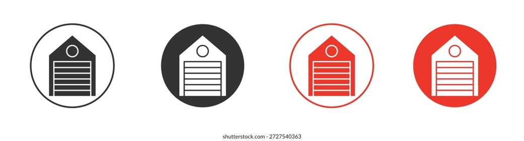 Icono de garaje. diseño de Vector de Web
