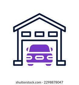 garage icon for your website design, logo, app, UI.