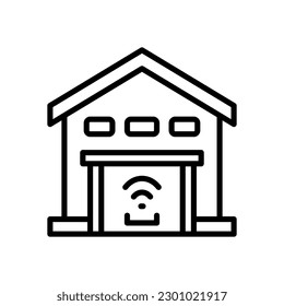 icono de garaje para tu diseño de sitio web, logotipo, aplicación, interfaz de usuario.