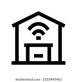 garage icon for your website, mobile, presentation, and logo design.