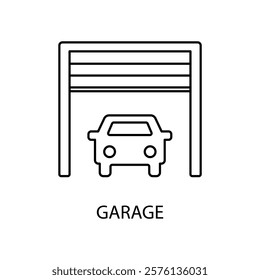 garage icons  symbol vector elements for infographic web