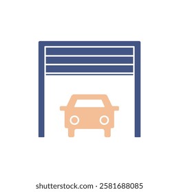 garage icons  symbol vector elements for infographic web