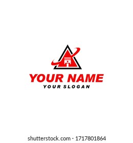 Garage logo with piston element automotive spare part car motorcycle shop business modern simple minimalist design workshop