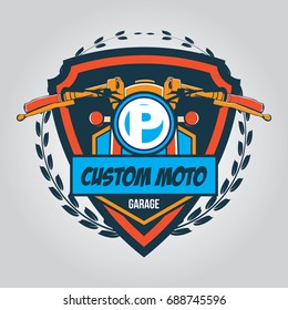 Garage logo, Vector illustration