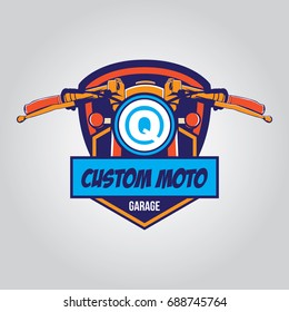 Garage logo, Vector illustration