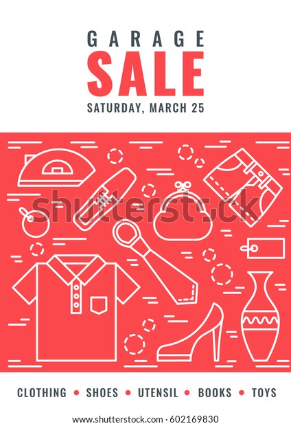 Garage Sale Flyer Free Template from image.shutterstock.com