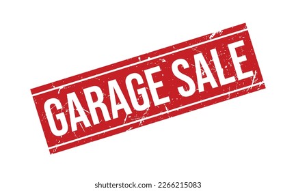 Garage Sale Rubber Stamp Seal Vector