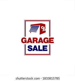 Garage Sale sign board design