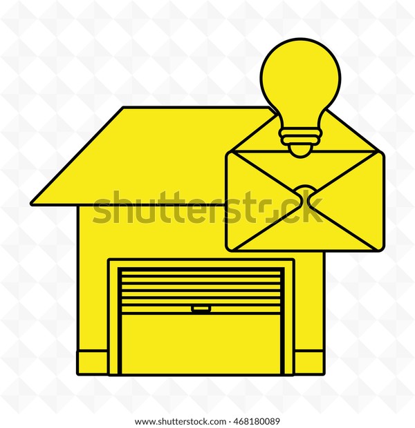 garage\
security safe icon vector illustration\
graphic