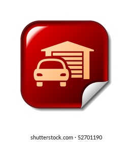 Garage sticker