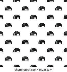 Garage storage pattern. Simple illustration of garage storage vector pattern for web