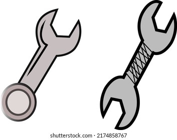 Garage Tool vector icon in fill style