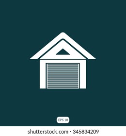 garage vector icon