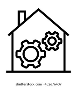 Garage Vector Icon