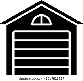 Garage vector icon. Can be used for printing, mobile and web applications.