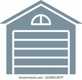 Garage vector icon. Can be used for printing, mobile and web applications.