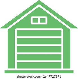 Garage vector icon. Can be used for printing, mobile and web applications.