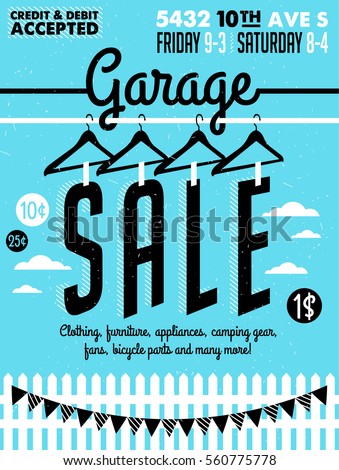 garage yard sale signs box household stock vektorgrafik lizenzfrei garage sale signs for sale