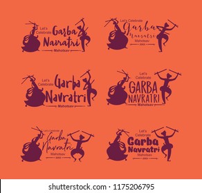 Garba Navratri Mahotsav, Garba Night, Dandiya Nights, Dandiya Night Celebration, Couple Playing Dandiya, Dandiya Dance in Navratri.