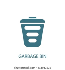 garbage bin icon
