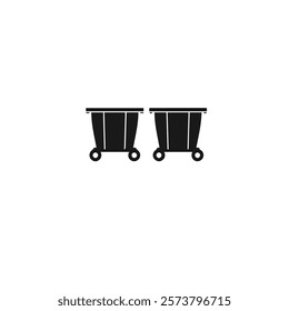 Garbage Bins Vector – Recycling Containers