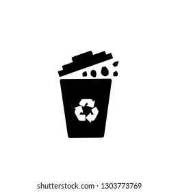 garbage can. delete icon