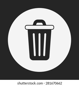 garbage can icon