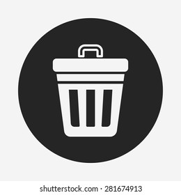 garbage can icon