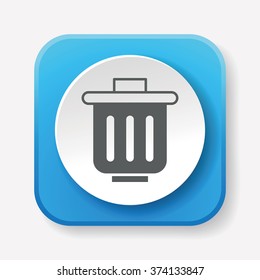 garbage can icon