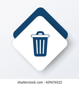 garbage can icon