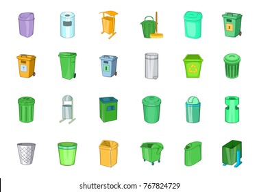 Garbage Can Cartoon Images, Stock Photos & Vectors | Shutterstock