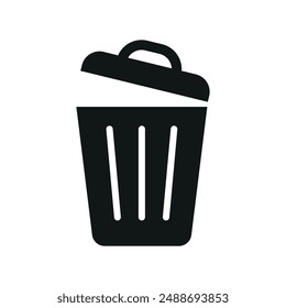 Garbage can icon vector design templates simple and modern