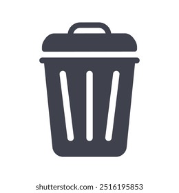 Garbage Can Icons Vector Design Template