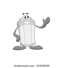 Garbage Cartoon Stock Vector (Royalty Free) 474598339 | Shutterstock