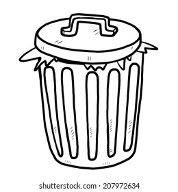 Garbage Bin Isolated Stock Vectors, Images & Vector Art | Shutterstock