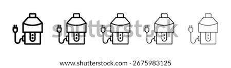 Garbage disposal icon for mobile concept and web design.