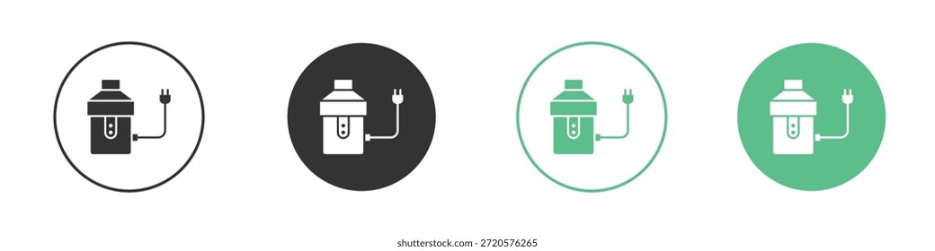 Pictogramas de icono de eliminación de basura. Vector EPS 10