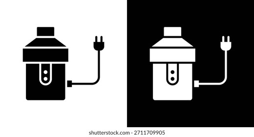 Icono de eliminación de basura Conjunto de colección. Silueta de Vector.