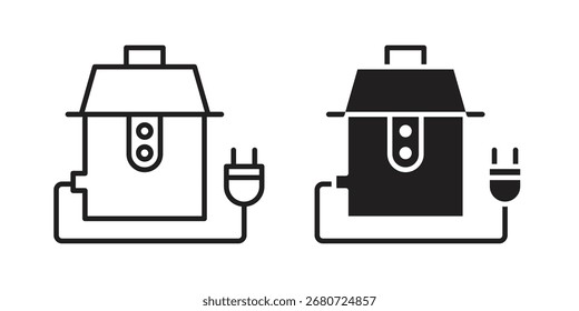 Forma del ícono de eliminación de basura. Símbolos de Vector.