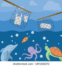 garbage disposal under the sea