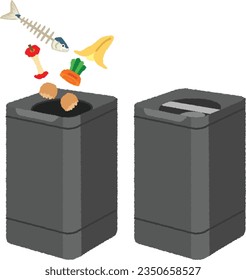 Garbage disposer is a device that reduces and composts garbage by drying or decomposition by microorganisms.