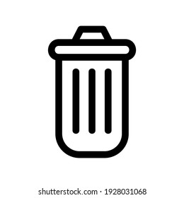 garbage icon or logo isolated sign symbol vector illustration - high quality black style vector icons
