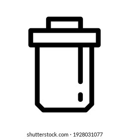 garbage icon or logo isolated sign symbol vector illustration - high quality black style vector icons
