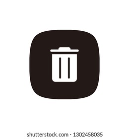 Garbage icon sign symbol